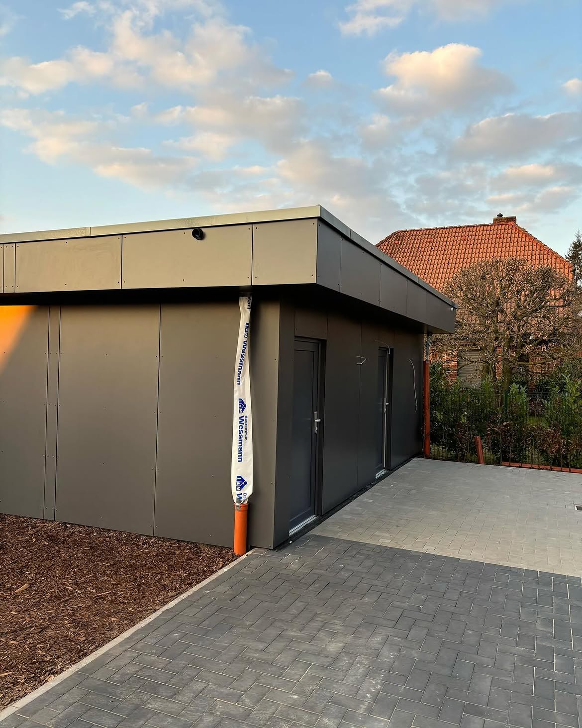 HPL-Fassade in Lingen, Ansicht
